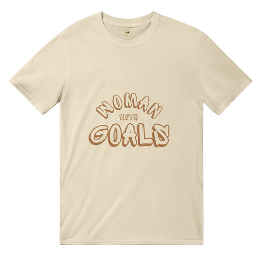Woman with goals - light brown