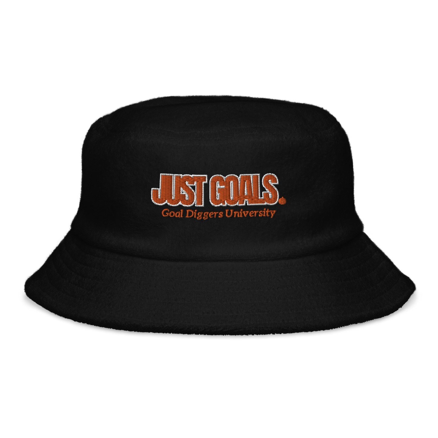 🎃 JUST GOALS - terry cloth bucket hat 2